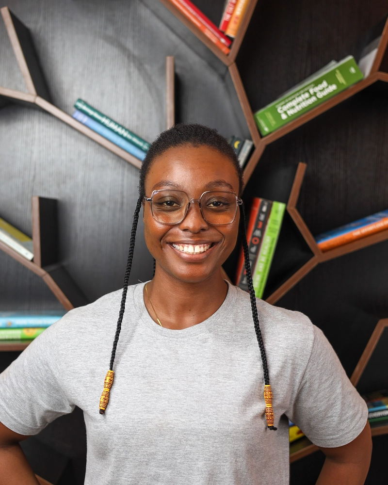 Media picture: Proposing Favour Chibueze