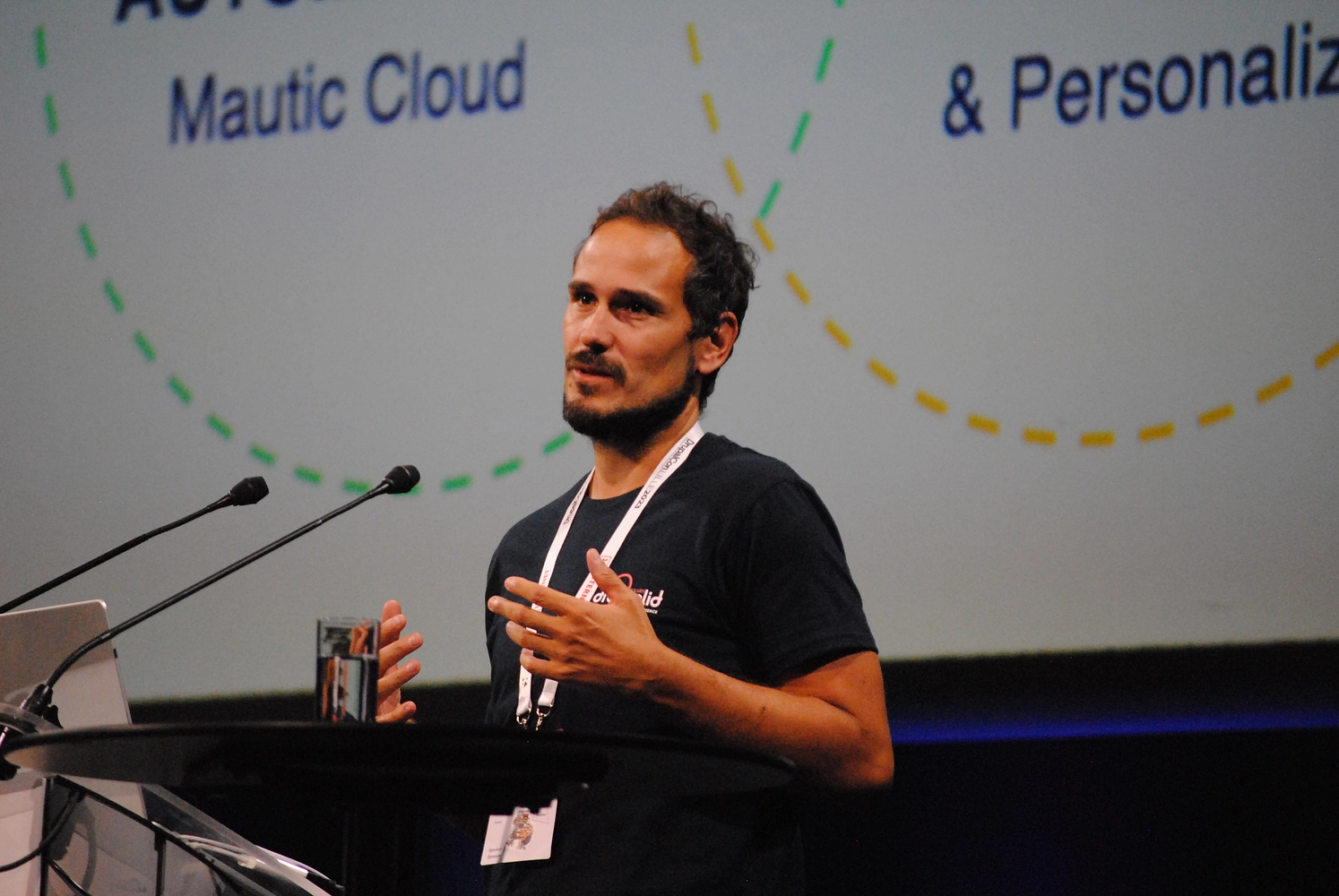 Pressebild: Proposing Dominique De Cooman